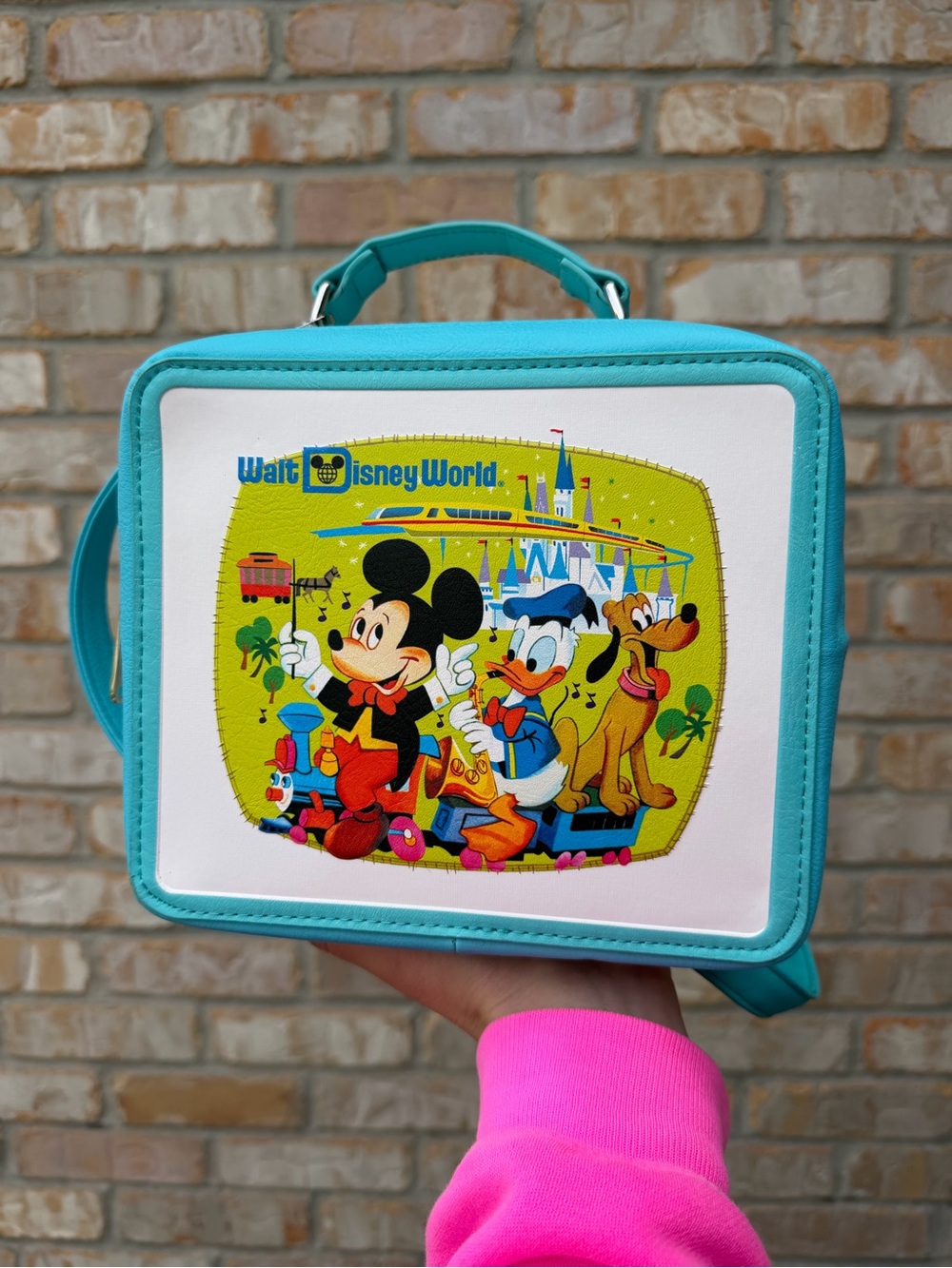 Loungefly Walt Disney World Crossbody Bag - Picture 3 of 9